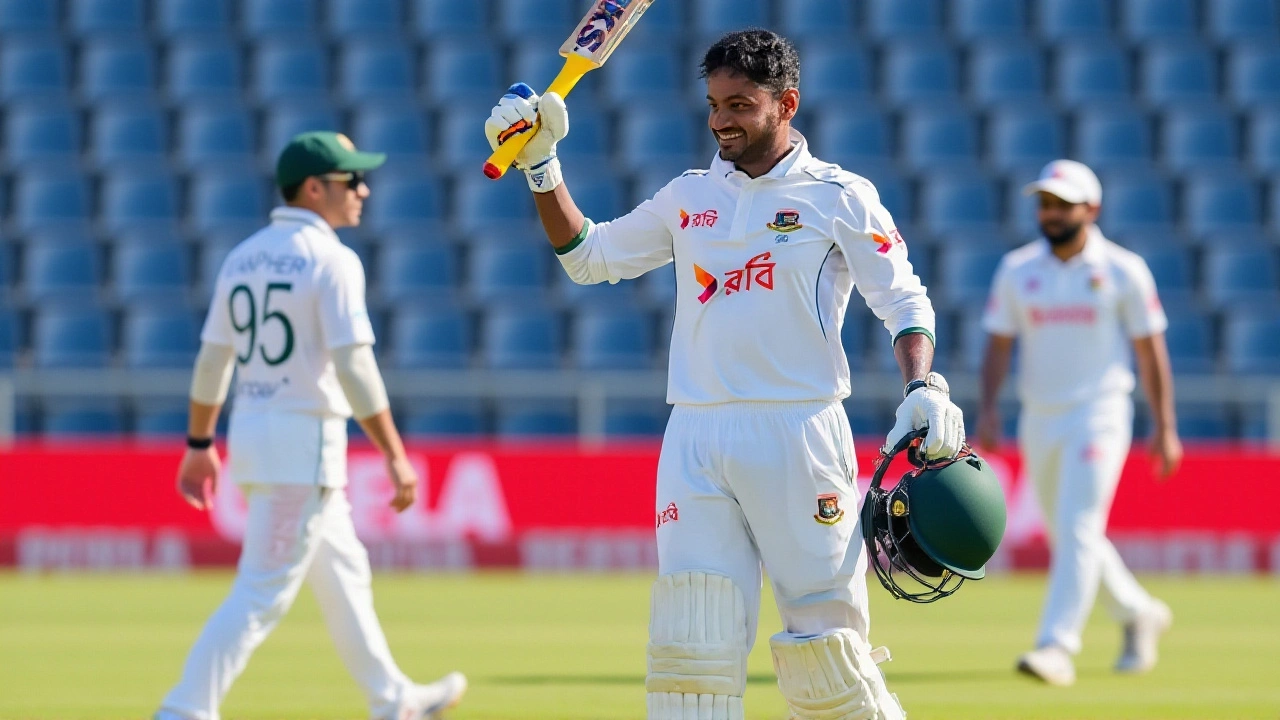 Bangladesh Dominates Ireland as Litton Das' 128 and Joy's 171 Seal Series Advantage